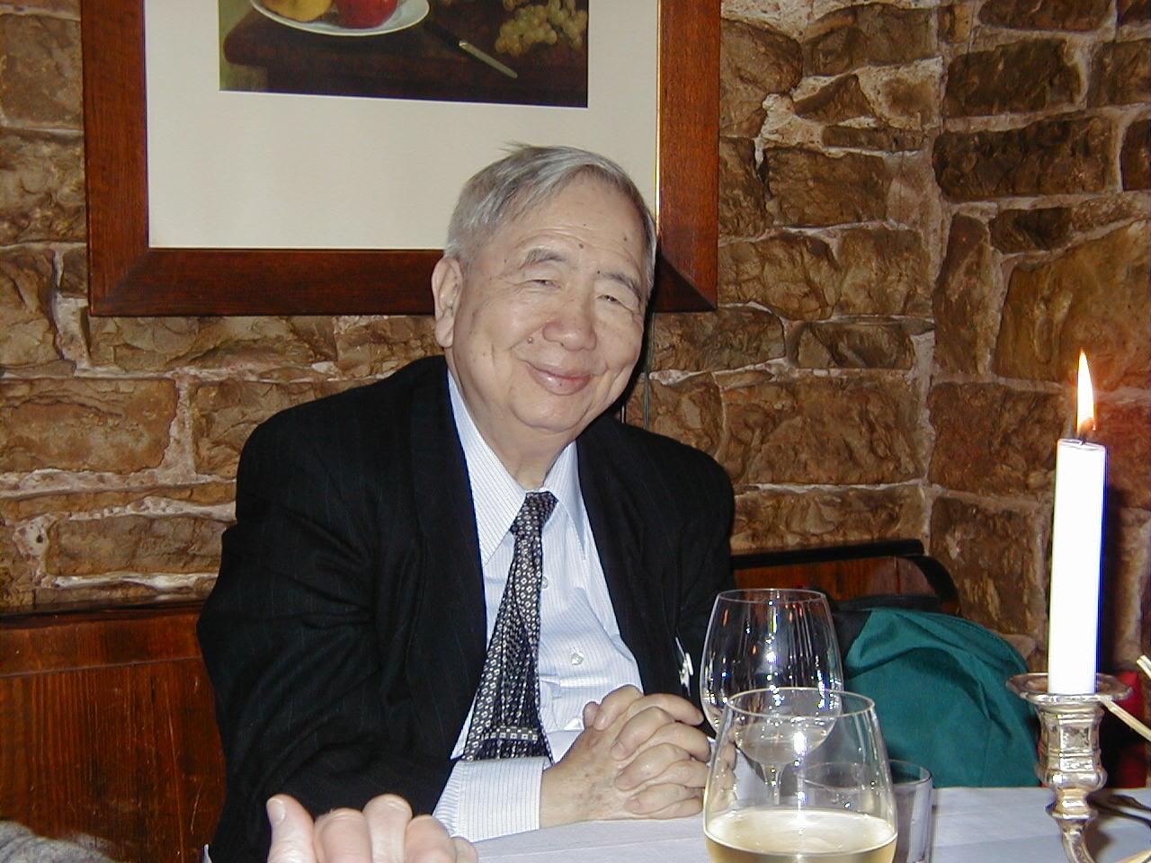 Portrait de Lu Ting lors de la conférence Gamm 2000 à Göttingen